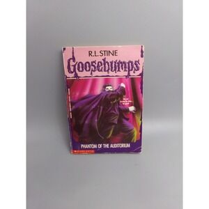 1st print Goosebumps #24 Phantom of the Auditorium ~ R.L.‎ Stine